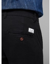 schwarze enge Jeans von Jack & Jones