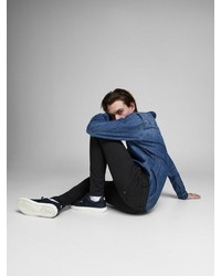 schwarze enge Jeans von Jack & Jones