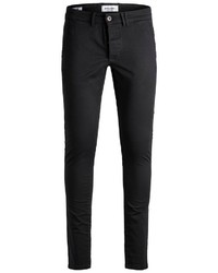 schwarze enge Jeans von Jack & Jones