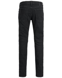 schwarze enge Jeans von Jack & Jones