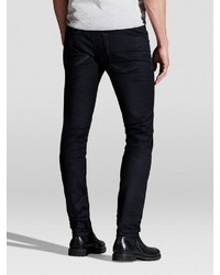 schwarze enge Jeans von Jack & Jones