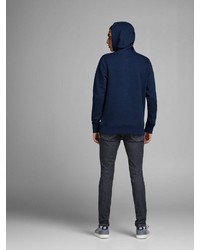 schwarze enge Jeans von Jack & Jones