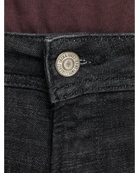 schwarze enge Jeans von Jack & Jones