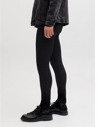schwarze enge Jeans von Jack & Jones