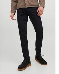schwarze enge Jeans von Jack & Jones