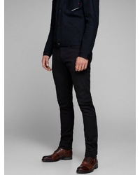 schwarze enge Jeans von Jack & Jones