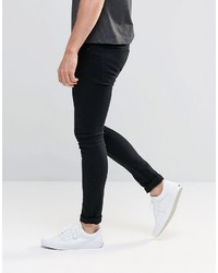 schwarze enge Jeans von ONLY & SONS