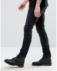 schwarze enge Jeans von AllSaints