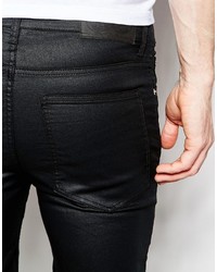 schwarze enge Jeans von Cheap Monday