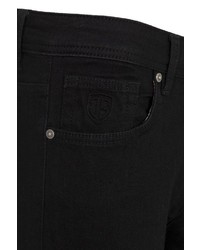 schwarze enge Jeans von Jimmy Sanders
