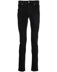 schwarze enge Jeans von John Richmond