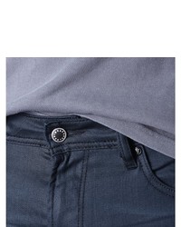 schwarze enge Jeans von Kaporal