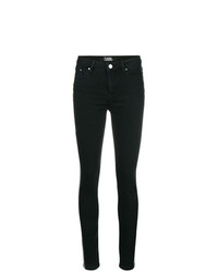 schwarze enge Jeans von Karl Lagerfeld