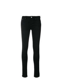 schwarze enge Jeans von Karl Lagerfeld