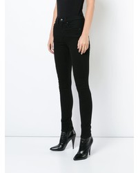 schwarze enge Jeans von Veronica Beard