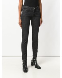schwarze enge Jeans von Frankie Morello