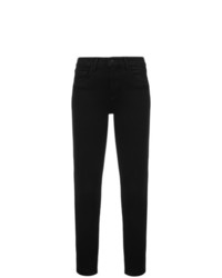 schwarze enge Jeans von L'Agence