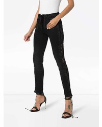 schwarze enge Jeans von Unravel Project
