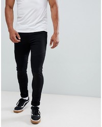 schwarze enge Jeans von LDN DNM