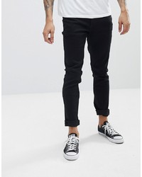schwarze enge Jeans von Le Breve