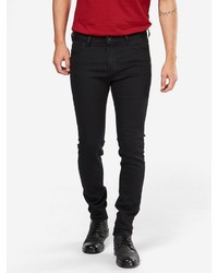 schwarze enge Jeans von Lee