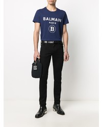 schwarze enge Jeans von Dolce & Gabbana