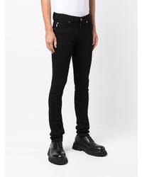 schwarze enge Jeans von Versace