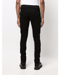 schwarze enge Jeans von Amiri