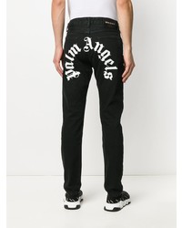 schwarze enge Jeans von Palm Angels