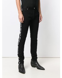 schwarze enge Jeans von Balmain