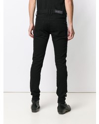 schwarze enge Jeans von Balmain