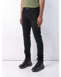 schwarze enge Jeans von John Elliott