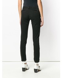 schwarze enge Jeans von 7 For All Mankind