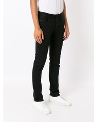 schwarze enge Jeans von Armani Exchange