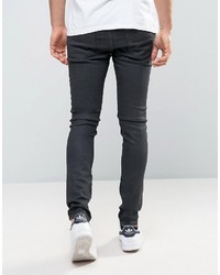 schwarze enge Jeans von Lee