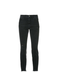 schwarze enge Jeans von Marc Cain