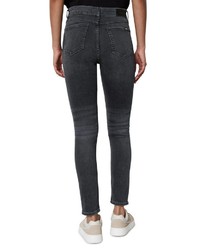 schwarze enge Jeans von Marc O'Polo Denim