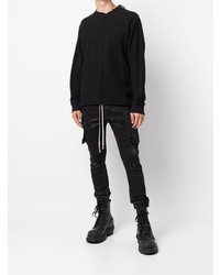 schwarze enge Jeans von Rick Owens DRKSHDW