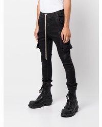 schwarze enge Jeans von Rick Owens DRKSHDW