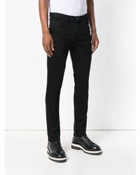 schwarze enge Jeans von J Brand