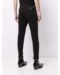 schwarze enge Jeans von Undercover