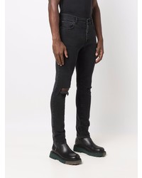 schwarze enge Jeans von MSGM