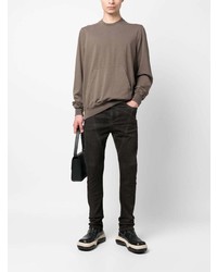 schwarze enge Jeans von Rick Owens DRKSHDW