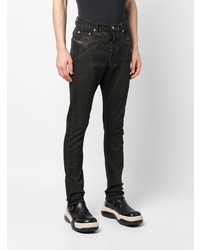 schwarze enge Jeans von Rick Owens DRKSHDW