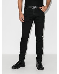 schwarze enge Jeans von Balmain