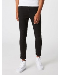 schwarze enge Jeans von New Look