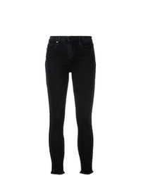 schwarze enge Jeans von Nobody Denim