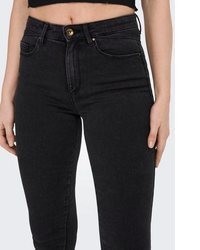 schwarze enge Jeans von Only