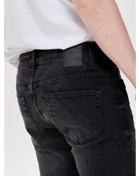 schwarze enge Jeans von ONLY & SONS