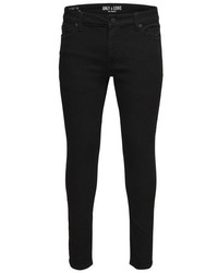 schwarze enge Jeans von ONLY & SONS